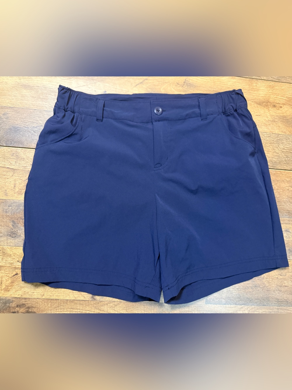 Columbia PFG Navy Blue Fishing Shorts Women's Size 12 - Picture 11 of 11